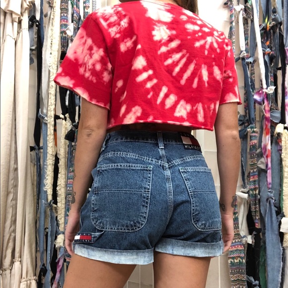 Cropped and dyed FILA brand tee - Picture 2 of 3